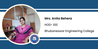 Bhubaneswar Engineering College, HOD- EEE: Mrs. Anita Behera Interview